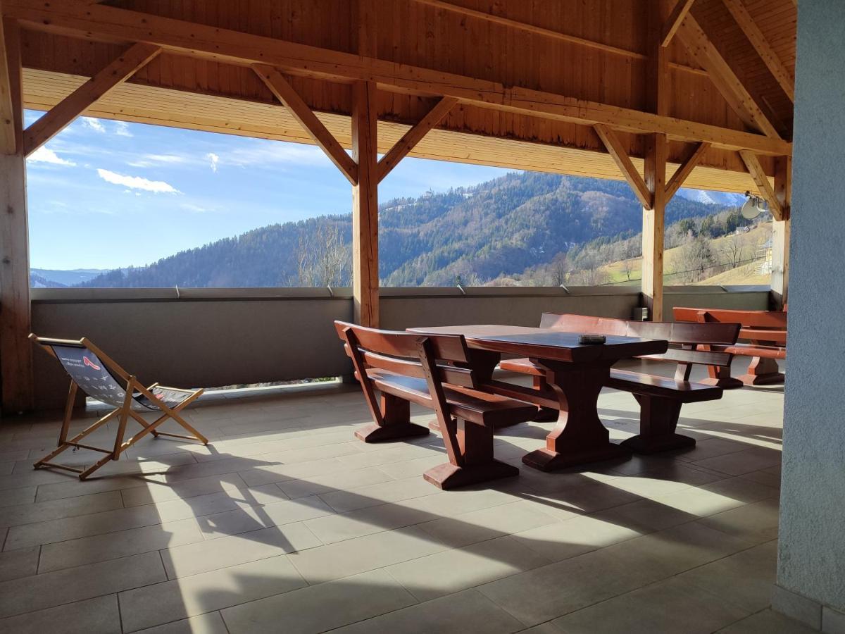 Gostilna Pension Blegos Poljane nad Škofjo Loko Exterior foto