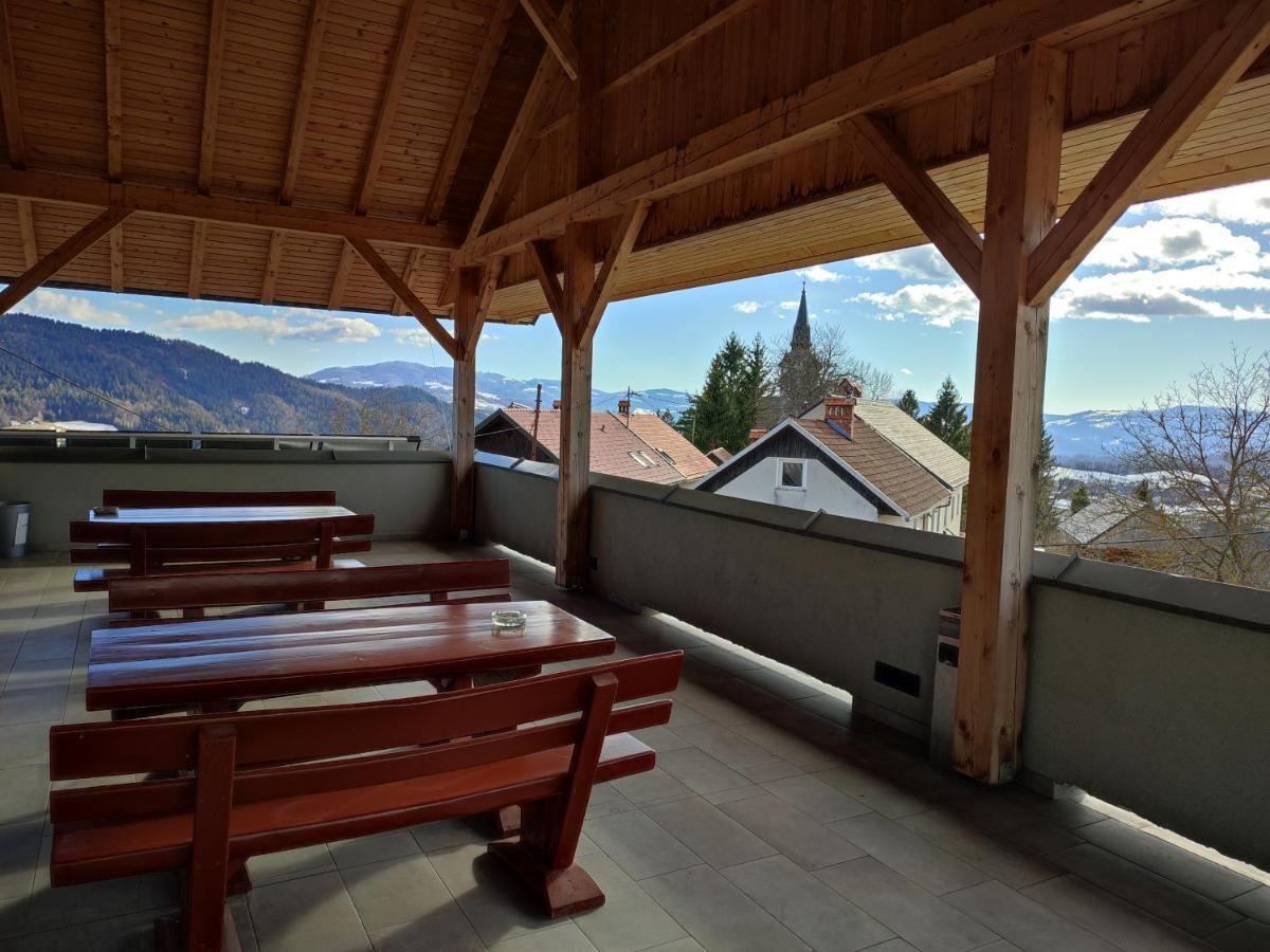 Gostilna Pension Blegos Poljane nad Škofjo Loko Exterior foto