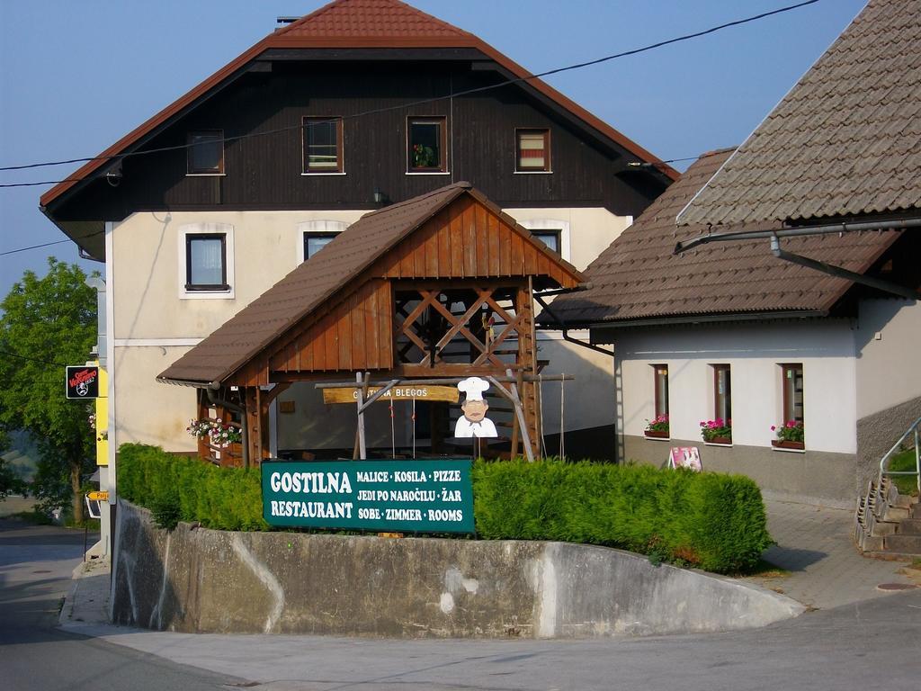 Gostilna Pension Blegos Poljane nad Škofjo Loko Exterior foto