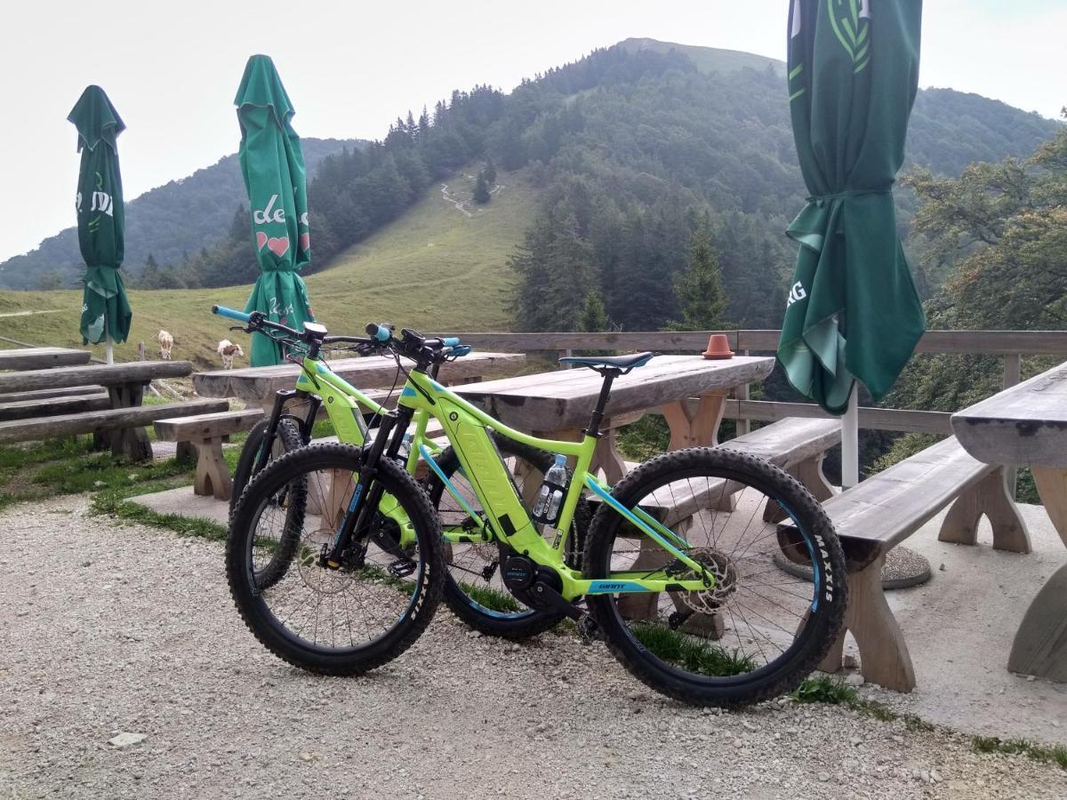 Gostilna Pension Blegos Poljane nad Škofjo Loko Exterior foto